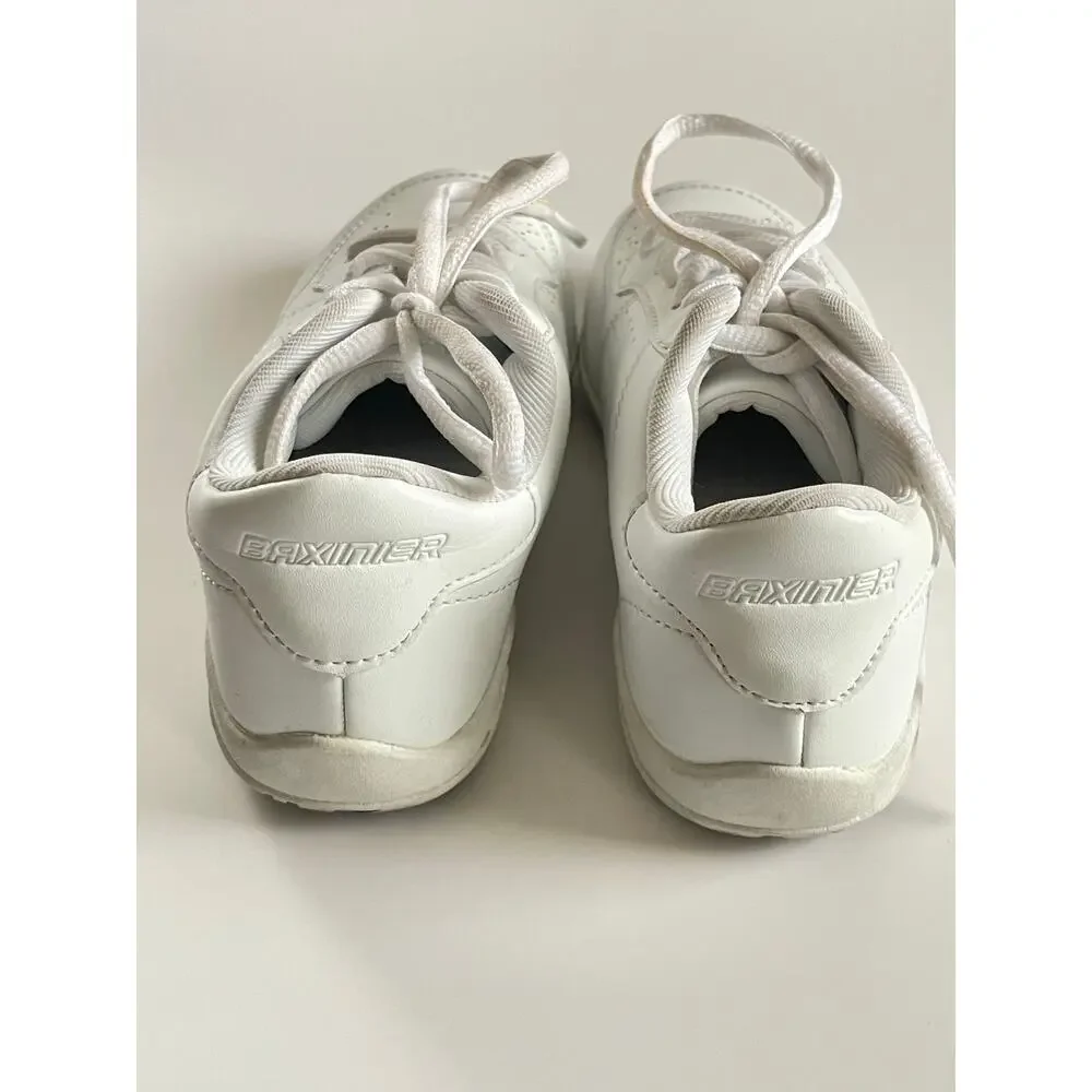BAXINIER Youth Girls Shoe White  Sneakers Size 13